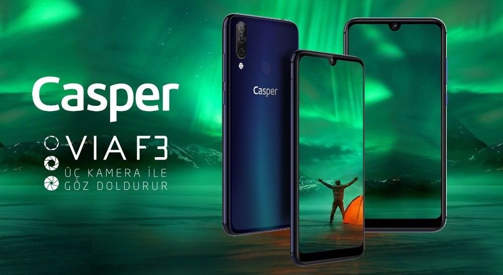 Casperdan Yeni Telefon: Casper Vıa F3