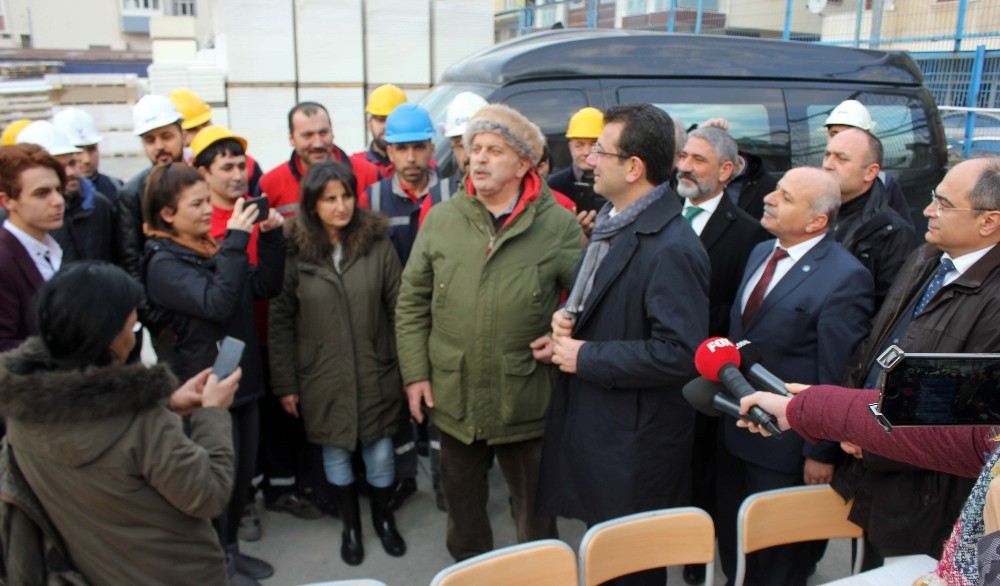 Chp İstanbul Büyükşehir Belediye Başkanı İmamoğlundan Ölü Adam Köpek Aşevini Ziyaret