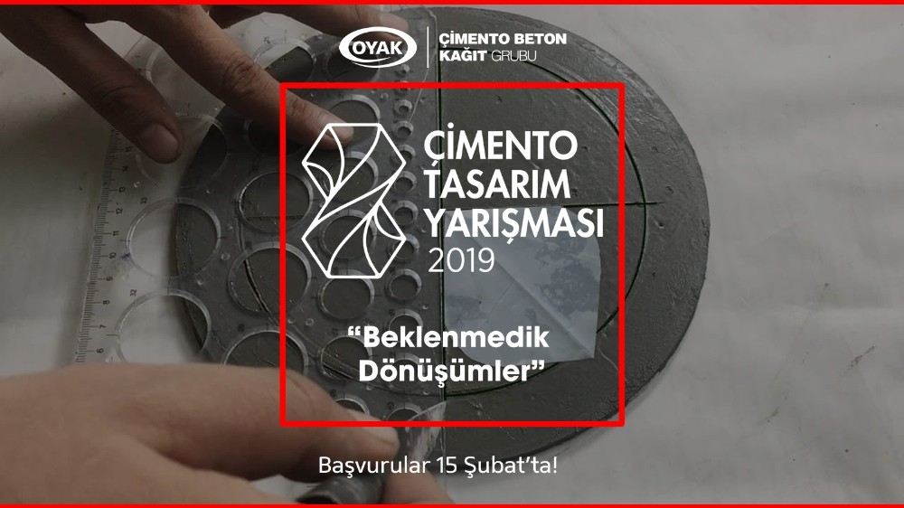 Çimento Tasarım Yarışması Başlıyor