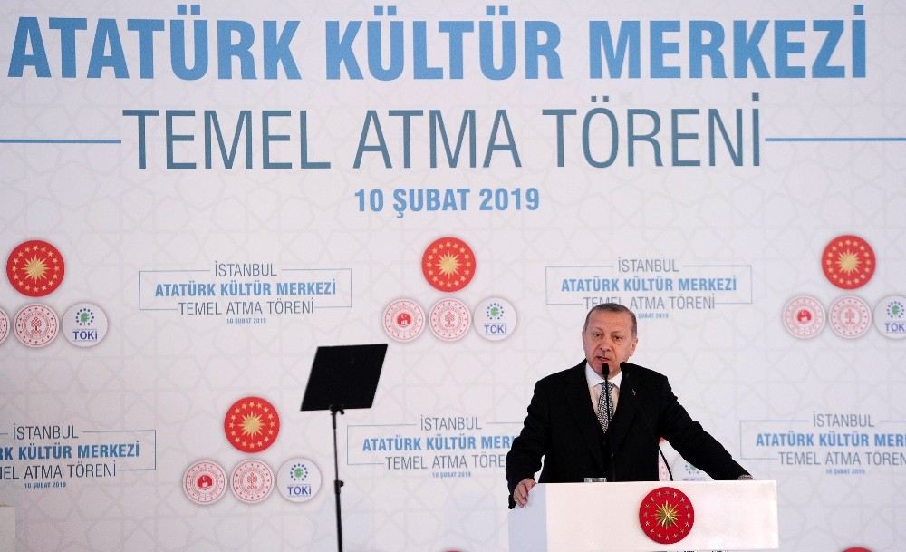 Cumhurbaşkanı Erdoğan: ?Akm, Jakoben Zihniyete Karşı Dikilmiş Bir Zafer Anıtı Olacaktır?