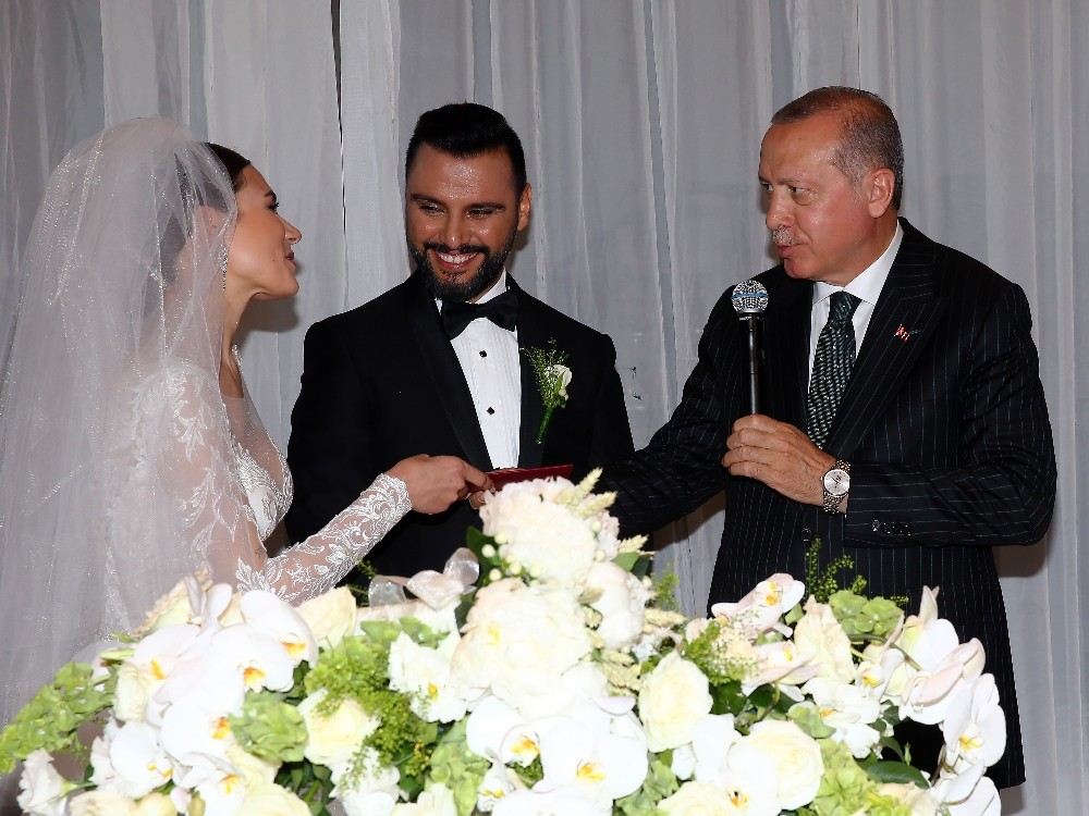 Cumhurbaşkanı Erdoğan Alişanın Nikah Törenine Katıldı