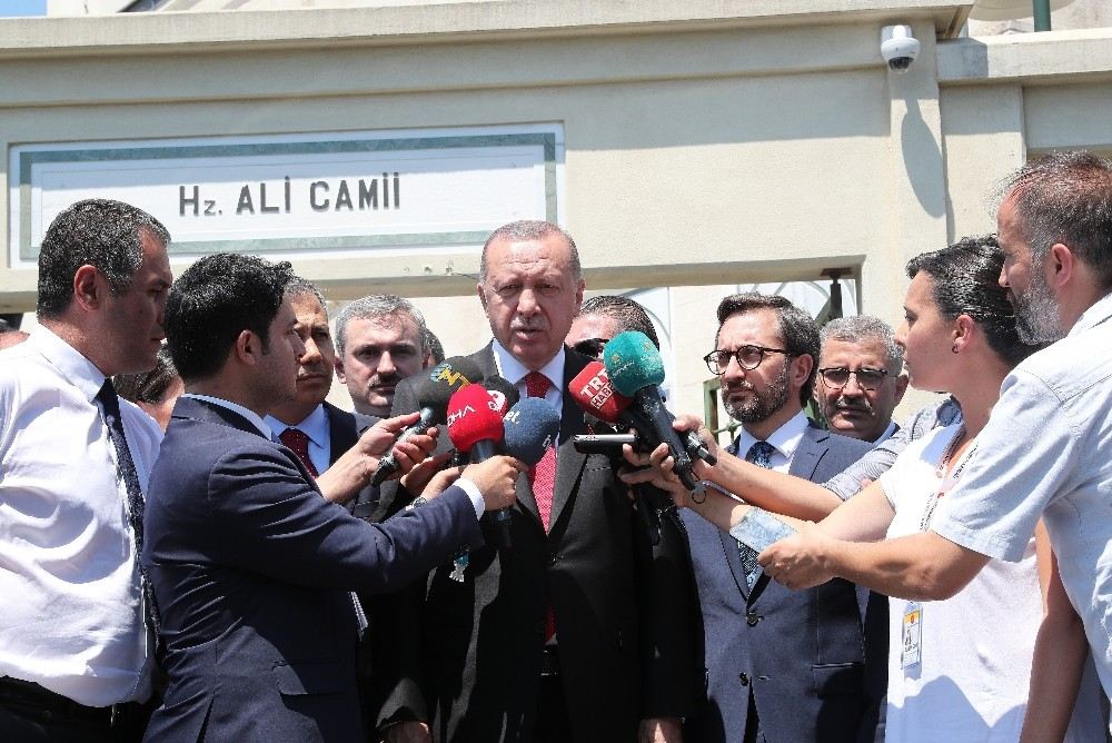 Cumhurbaşkanı Erdoğan: ?Aracın İçerisinde Bomba Olduğu Belli?