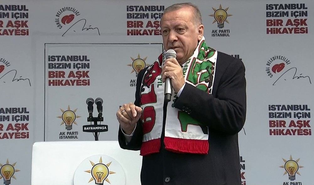 Cumhurbaşkanı Erdoğan: ?Belediye Başkanlığı Seçimi İçin Terör Baronları Niye Kampanya Yürütüyor?