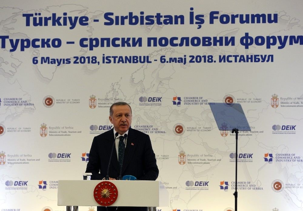 Cumhurbaşkanı Erdoğan: ?Belgrad-Saraybosna Otoyolu Projesini Dostluk Projesi Olarak Görüyoruz?