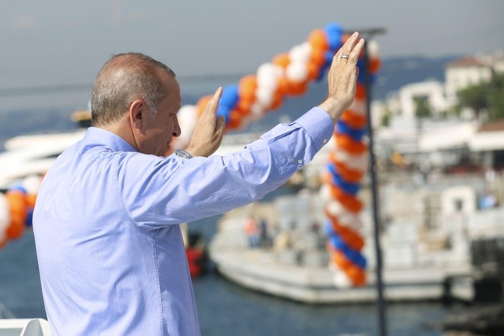 Cumhurbaşkanı Erdoğan Sarıyer`de: ?Devam Talimatı Verin, Biz Bu Ülkeyi Uçurmaya Devam Edelim?