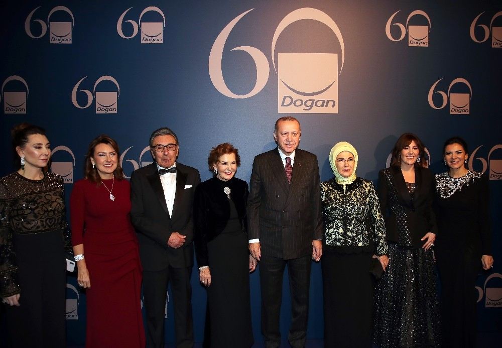 Cumhurbaşkanı Erdoğan, Doğan Grubunun 60. Yıl Kutlamalarına Katıldı