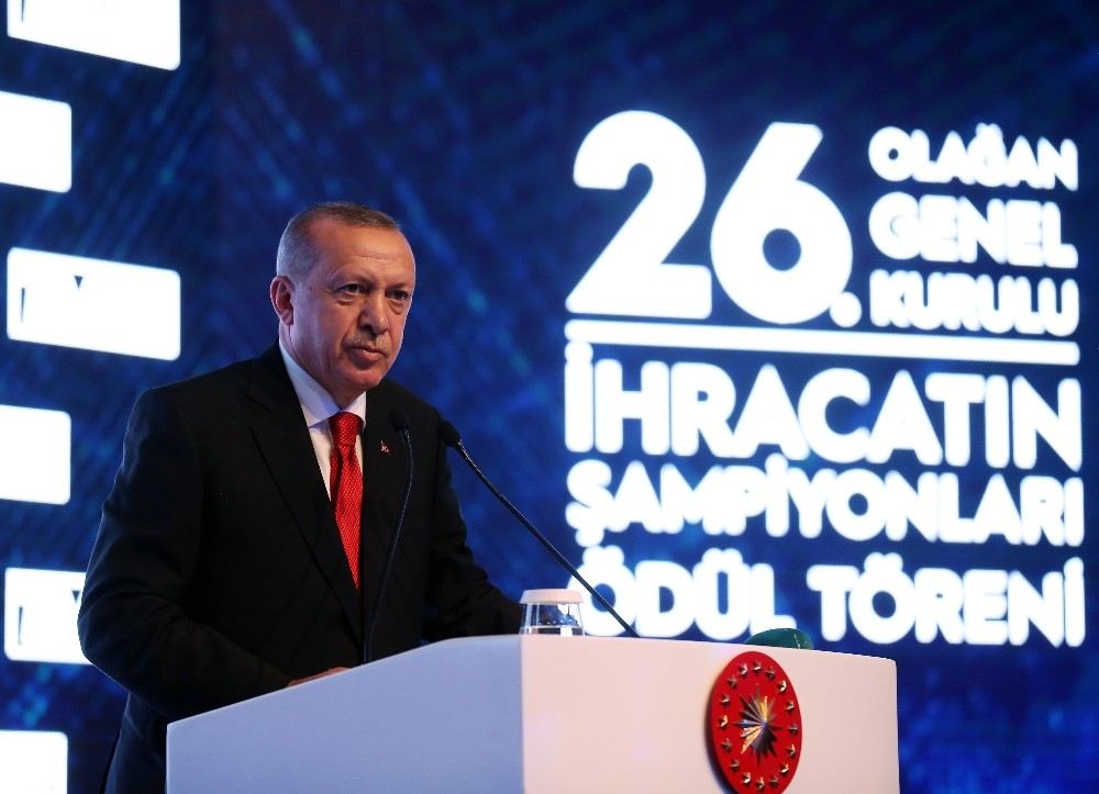Cumhurbaşkanı Erdoğan: ?İhracatçılarımız Döviz Alırken Binde 1Lik Kambiyo Vergisi Ödemeyecek?