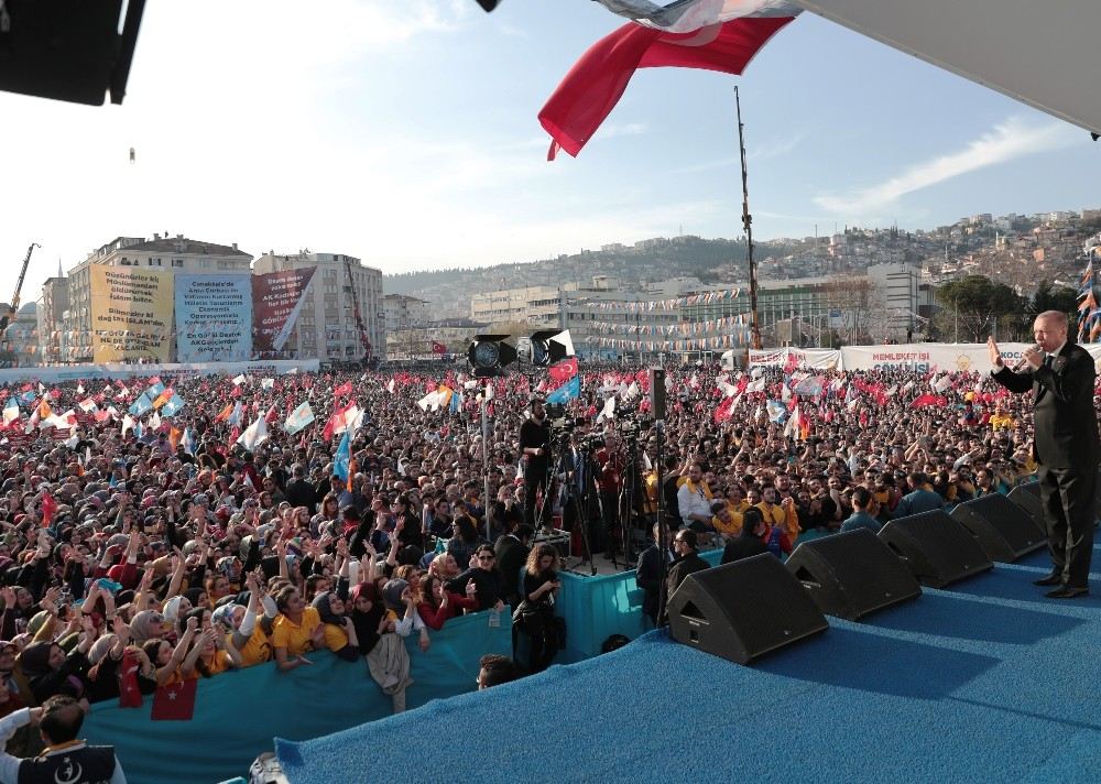 Cumhurbaşkanı Erdoğan, Kuzey Marmara Otoyolunun 4. Bölümünü Hizmete Açtı