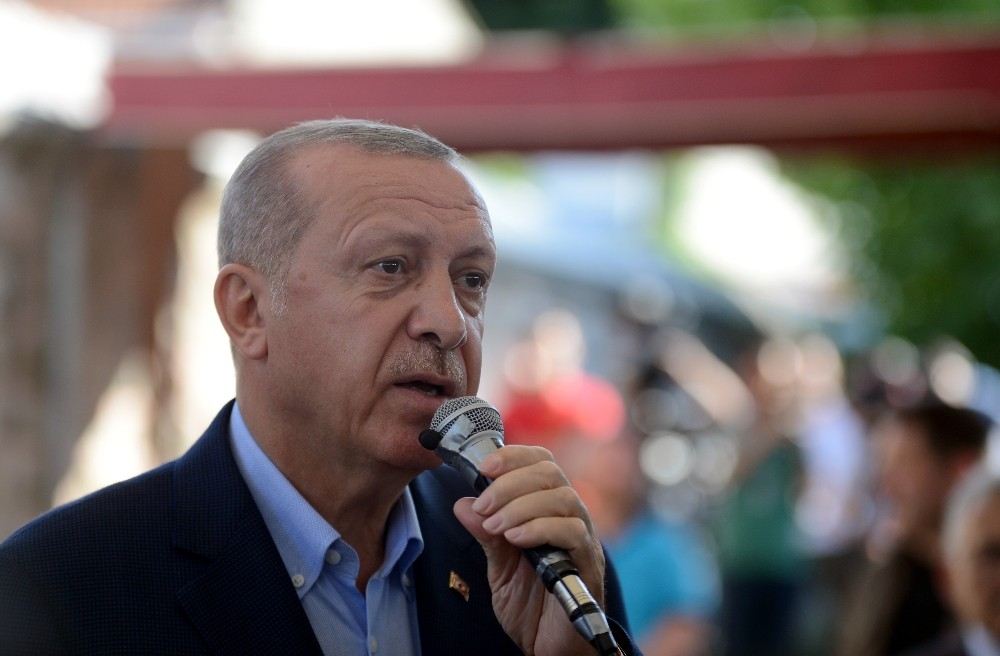 Cumhurbaşkanı Erdoğan: (Mursinin Ölümü) Benim Şuanda Bunun Normal Bir Ölüm Olduğuna İnancım Yok