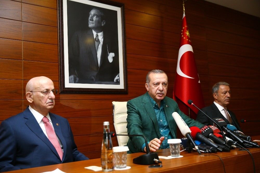 Cumhurbaşkanı Erdoğan: Sayın Bahçelinin Kendi Teklifi, Gündemimizde Yok (1)