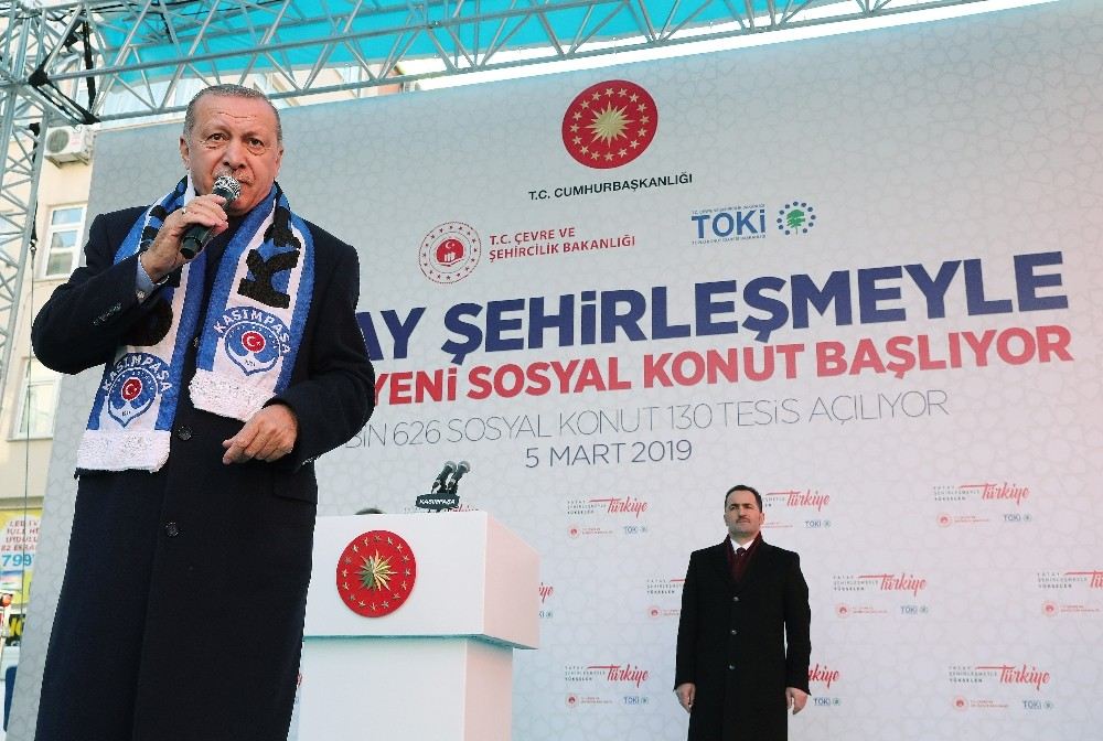 Cumhurbaşkanı Erdoğandan 50 Bin Konut Müjdesi