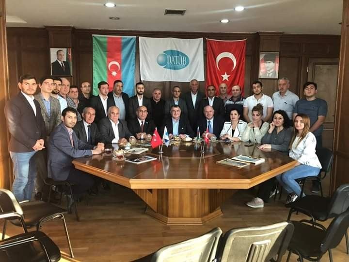 Datüb Genel Başkanı Kassanov, Azerbaycan Temsilciliği Ofisini Ziyaret Etti