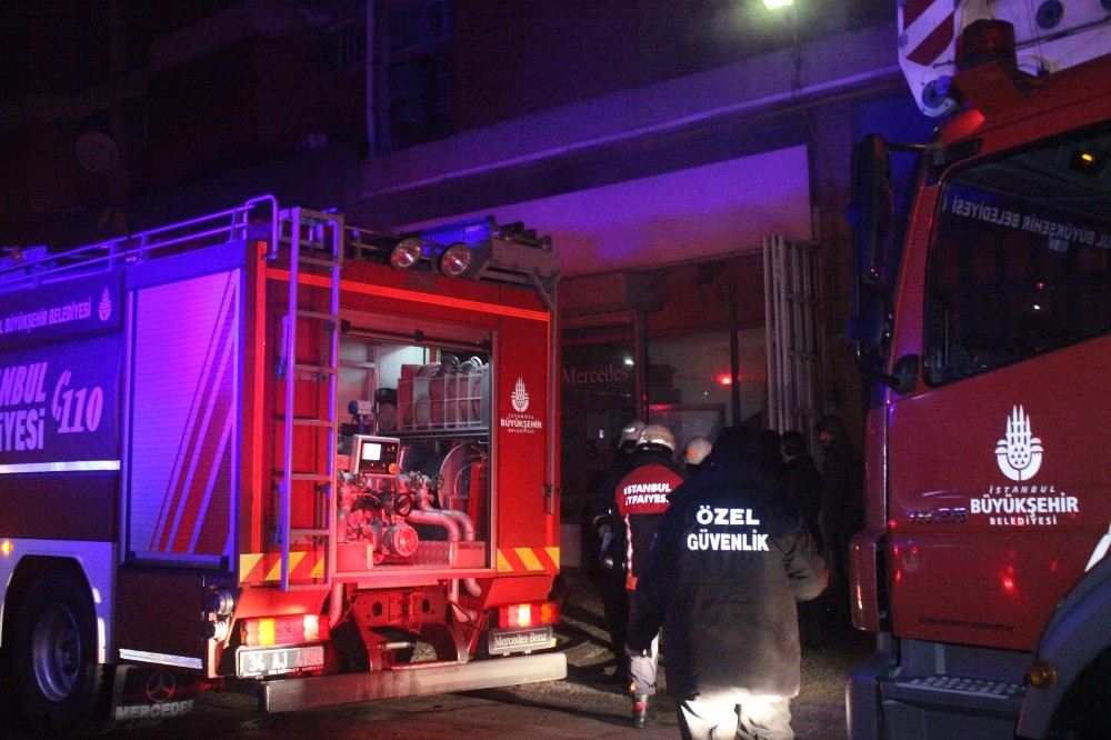 Dolapdere Sanayi Sitesinde Yangın: 1 Kişi Öldü