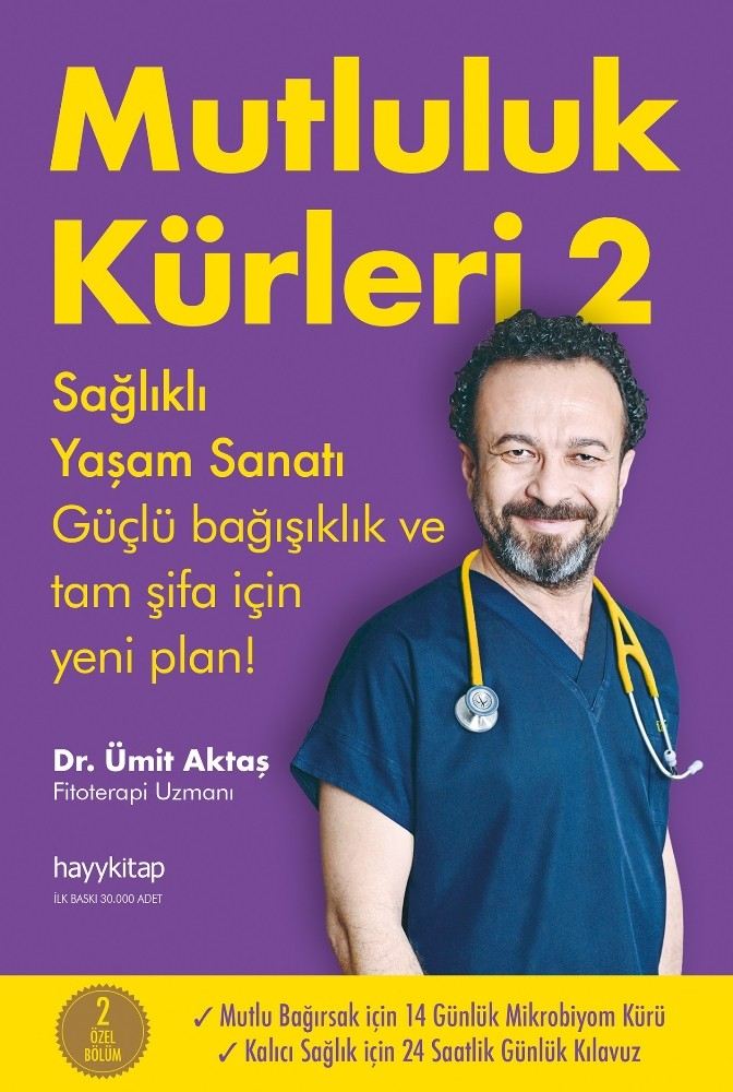 Dr. Ümit Aktaşın Mutluluk Kürleri 2 Kitabı Raflarda