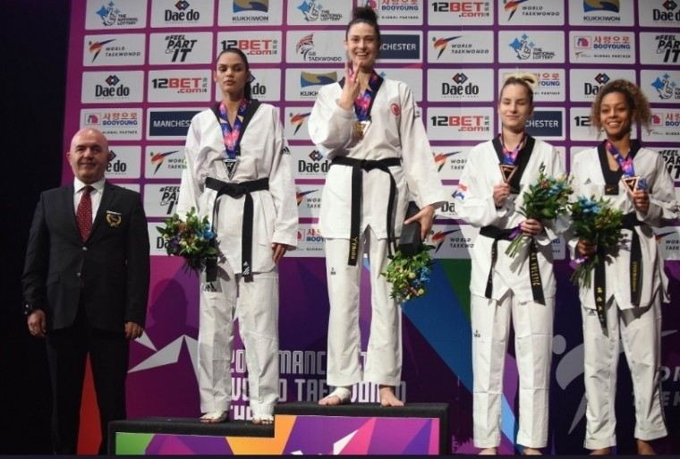 Dünya Tekvando Şampiyonasında İrem Yaman Altın Madalya Kazandı