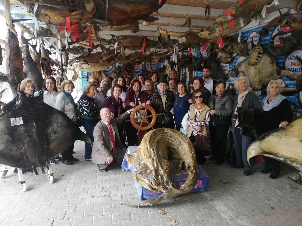 Dünyayı Gezen Kadınlar, Türkiye Deniz Canlıları Müzesinde