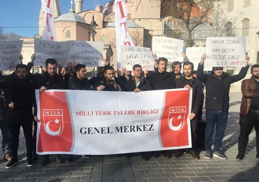 Erdoğanın Ayasofya İle İlgili Sözlerine Milli Türk Talebe Birliğinden Tam Destek