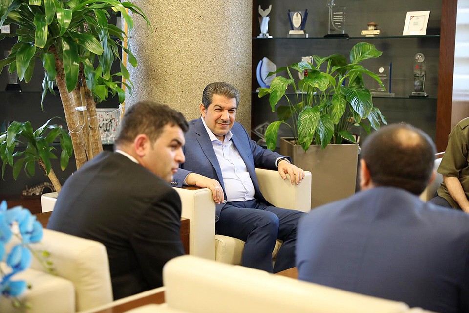 Eren Bülbülün Ağabeyinden Başkan Göksuya Ziyaret