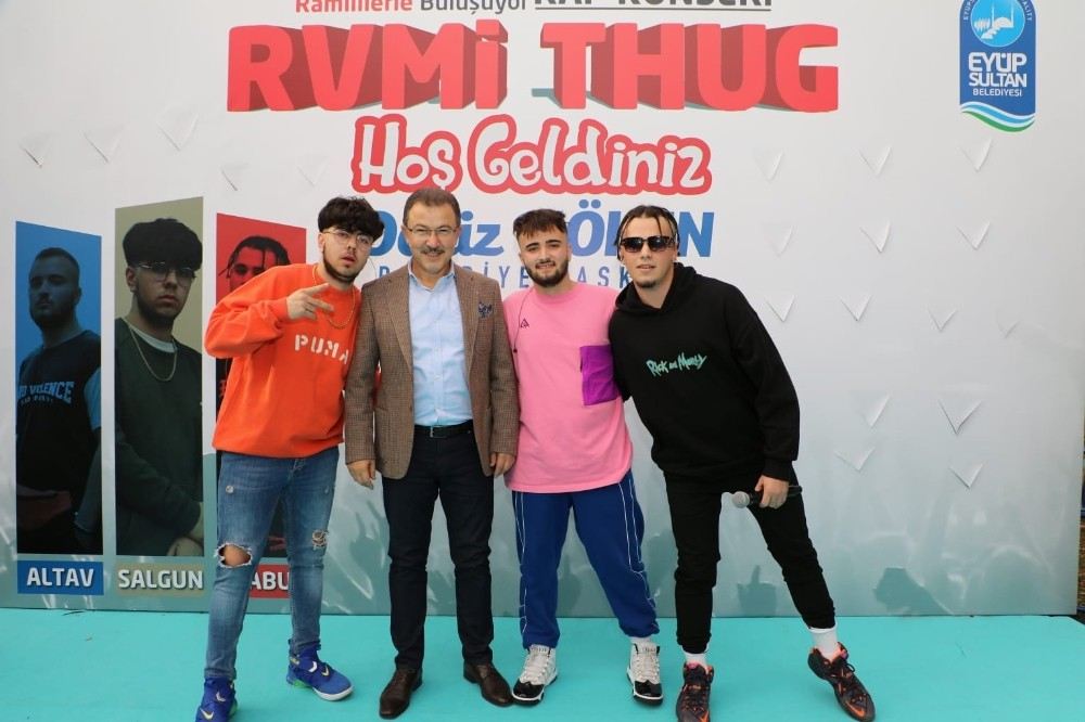 Eyüpsultanda Rap Coşkusu