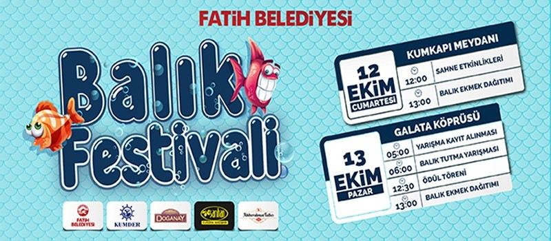 Fatih Belediyesi Balık Festivali Başlıyor