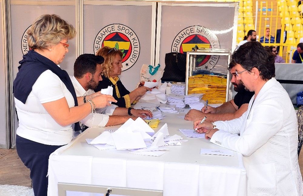 Fenerbahçede Oy Sayımı Başladı
