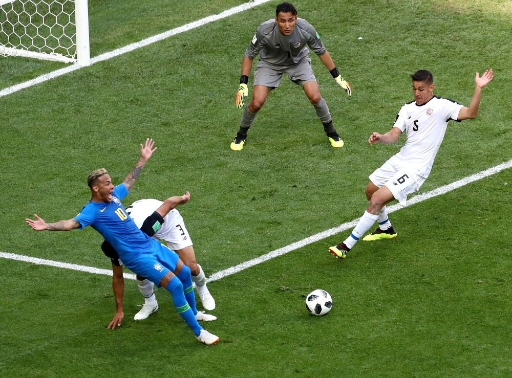 Fıfa Dünya Kupası: Brezilya: 2 - Kosta Rika: 0