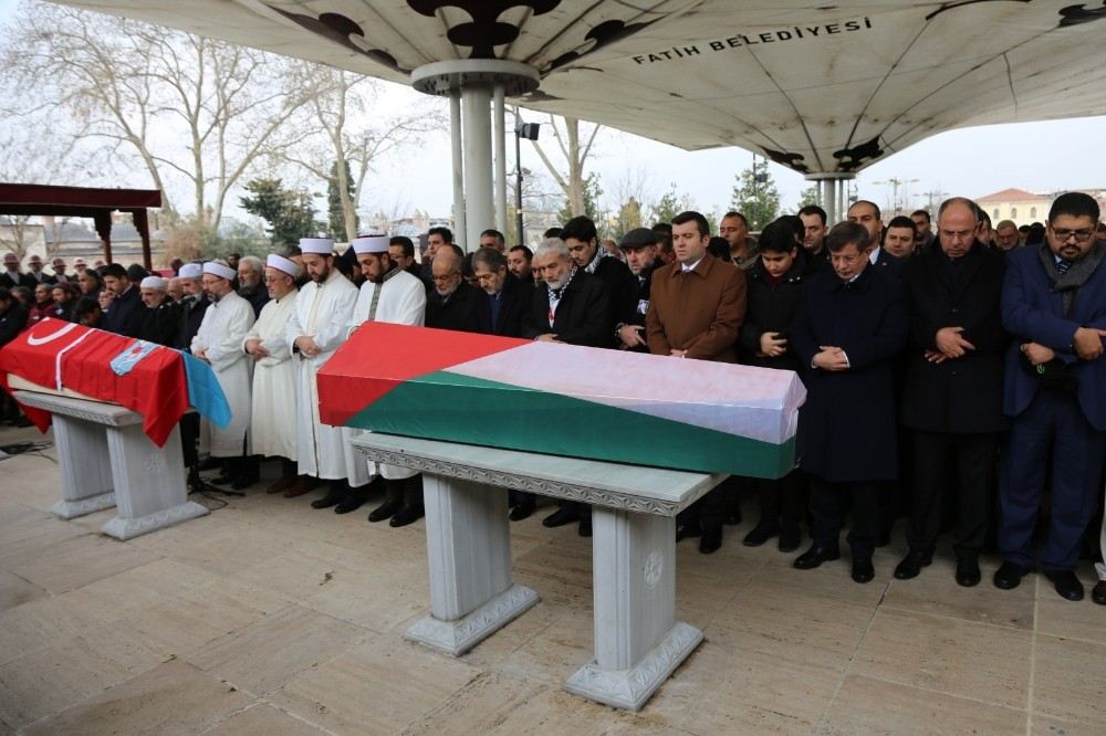 Filistinin İstanbul Başkonsolosu El-Hatip, Son Yolculuğuna Uğurlandı