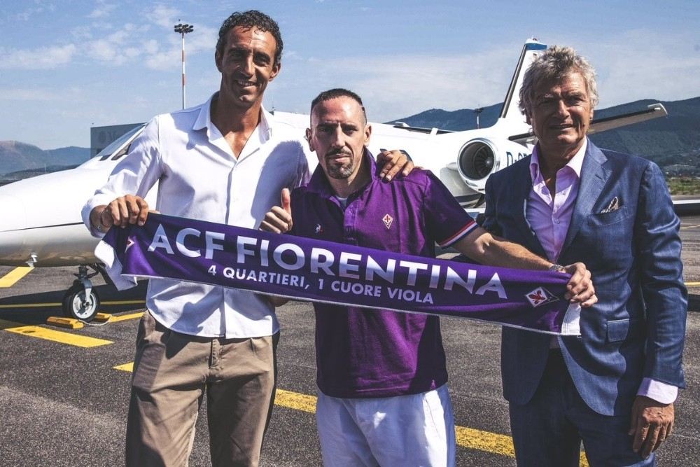 Franck Ribery, Fiorentinada