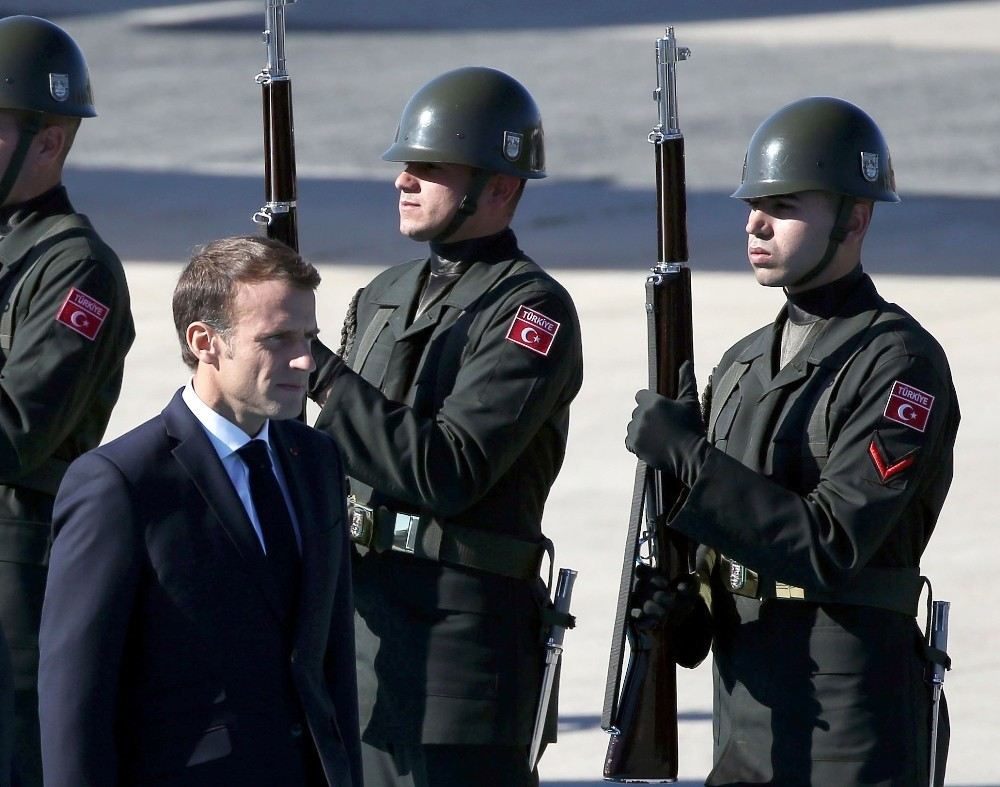 Fransa Cumhurbaşkanı Macron İstanbulda