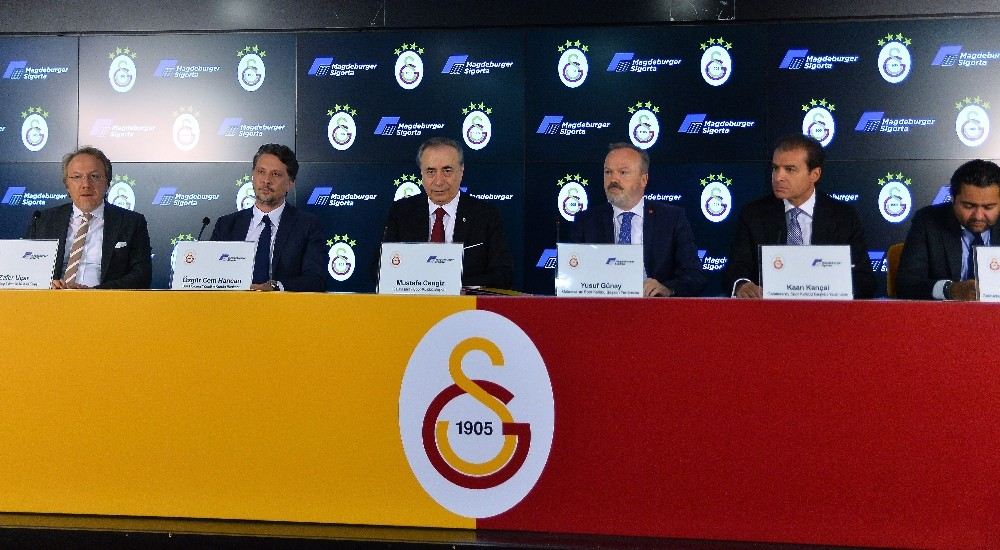 Galatasaray Futbol Takımının Forma Kol Sponsoru Magdeburger Sigorta Oldu