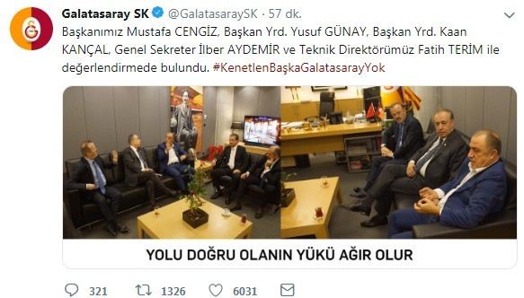 Galatasaray Kulübü: Yolu Doğru Olanın Yükü Ağır Olur