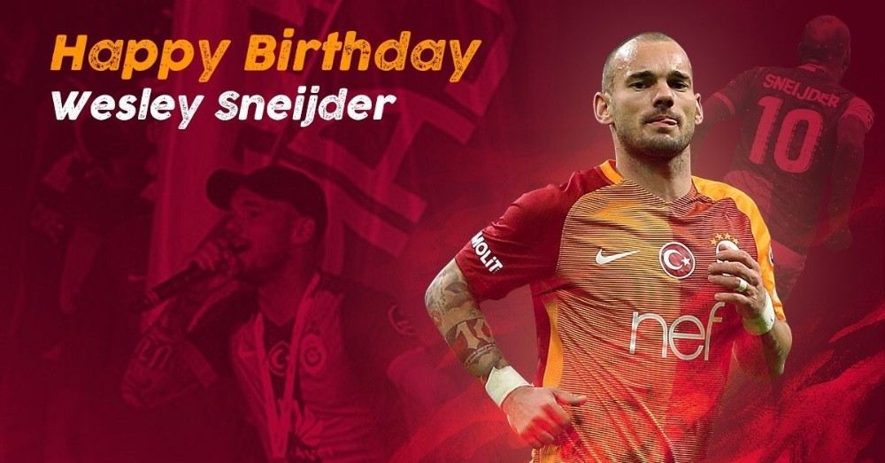 Galatasaray, Wesley Sneijderin Doğum Gününü Unutmadı