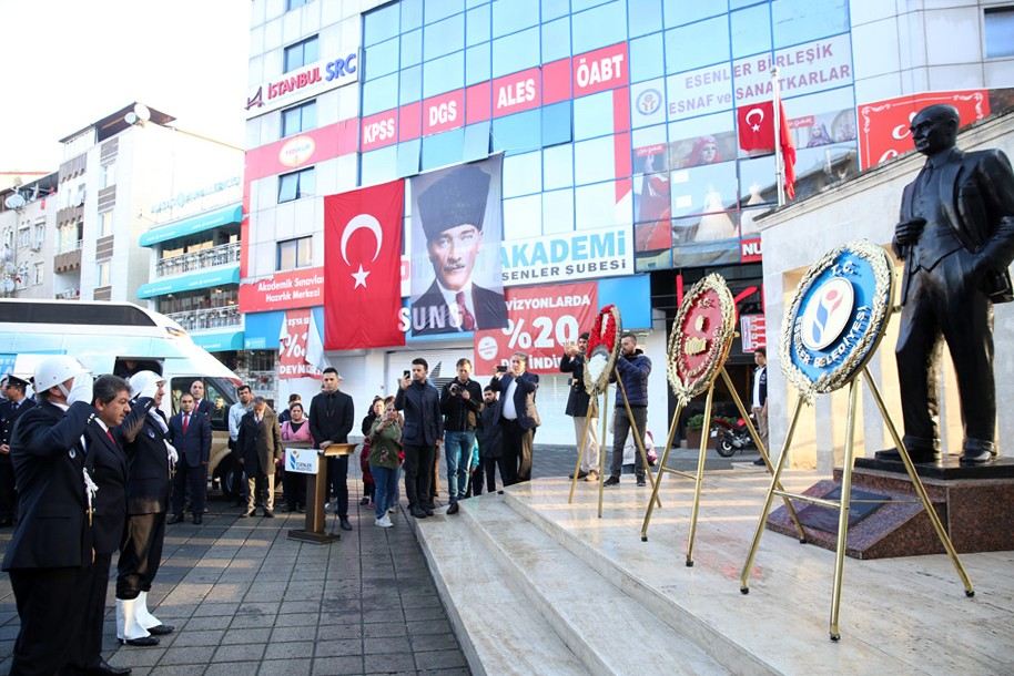 Gazi Mustafa Kemal Atatürk, Esenlerde Anıldı