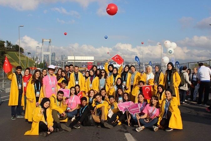 Genç İnovatif Sağlıkçılar Kulubü Vodafone İstanbul Maratonuna Katıldı