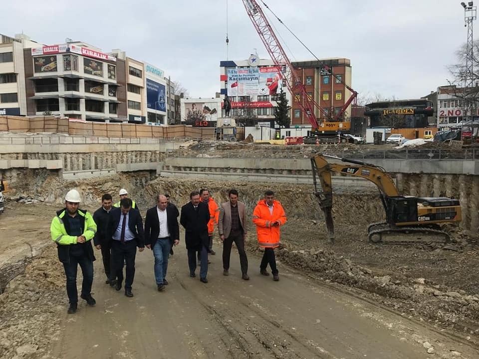 Genel Sekreter Bayram, Metro Çalışmalarını İnceledi