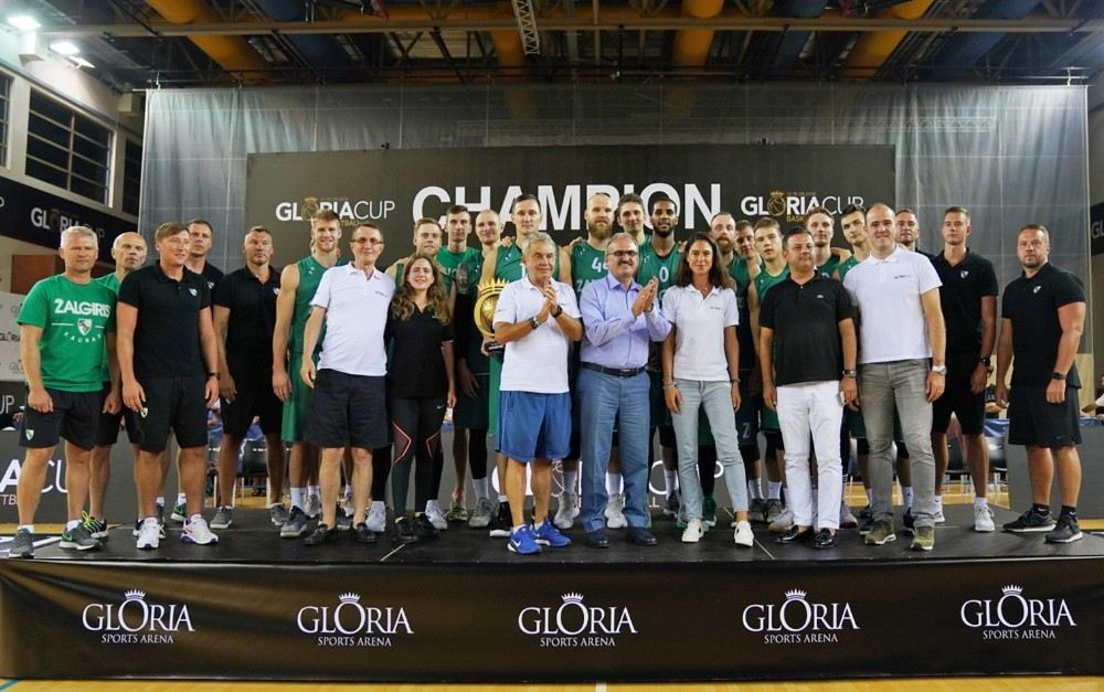 Gloria Cup Basketball Turnuvasının Şampiyonu Zalgiris Kaunas