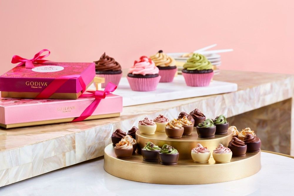 Godivadan Sevgililer Günü İçin 5 Çeşit Cupcake Çikolata