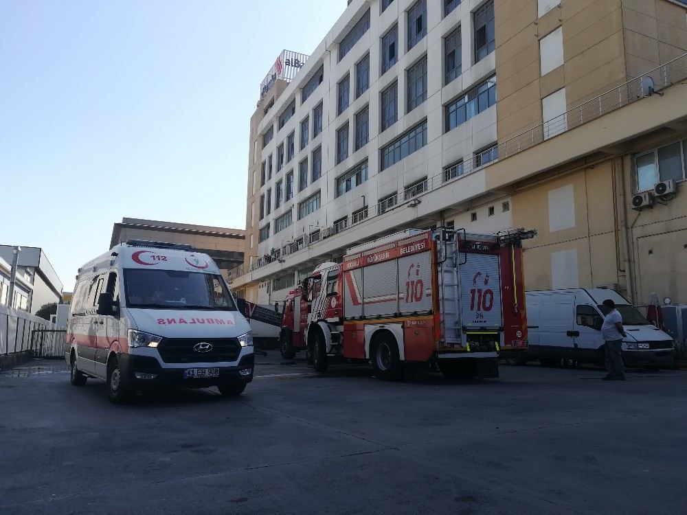 Güzeller Organize Sanayide Çıkan Yangın Korkuttu