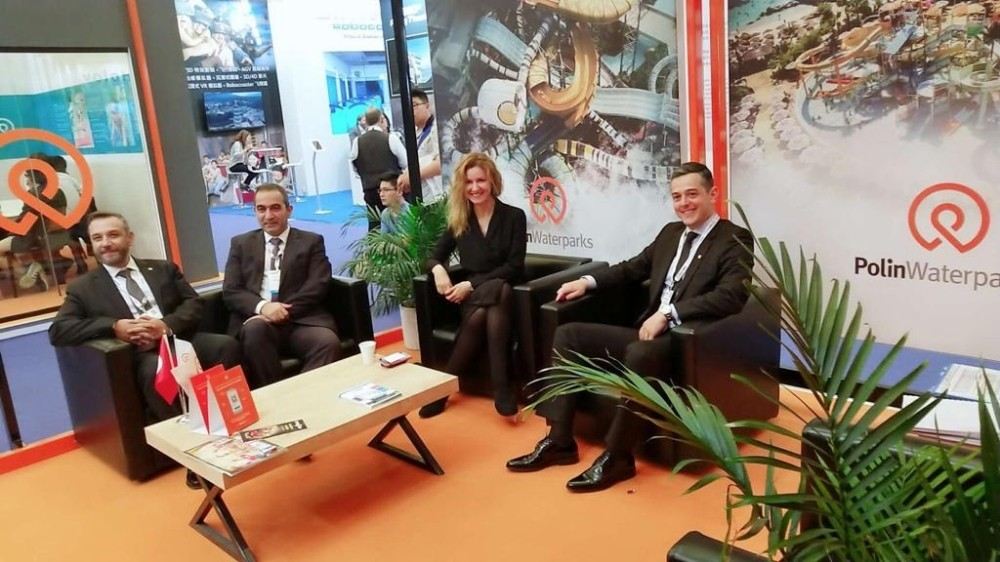 Iaapa Expo Asia Fuarında Polin Waterparks Standına Yoğun İlgi