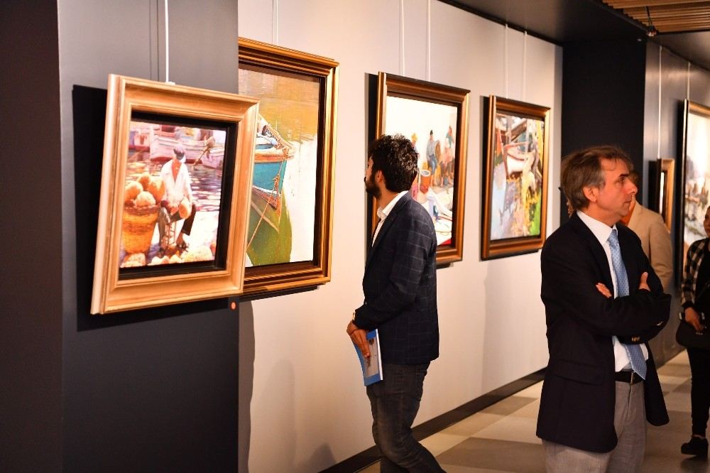 ?İçinden Deniz Geçsin? Sergisine Yoğun İlgi