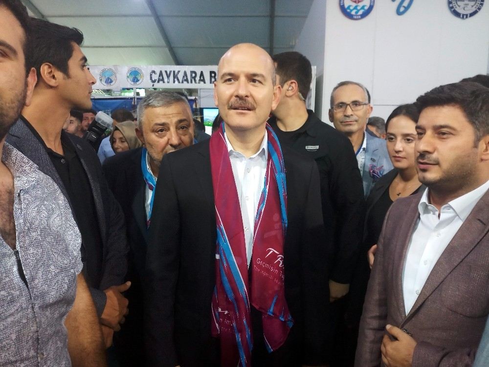 İçişleri Bakanı Soylu Trabzon Tanıtım Günlerine Katıldı