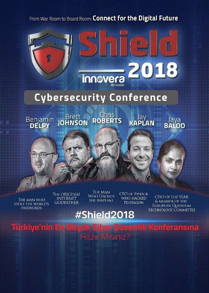 Innovera, Shield2018De Dünyaca Meşhur Siber Güvenlik Uzmanlarını Ağırlıyor