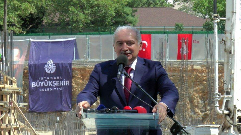 İstanbul Büyükşehir Belediye Başkanı Uysal, Kartalda Cami Temel Atma Törenine Katıldı