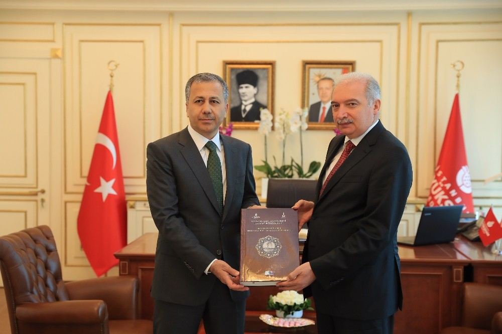 İstanbul Valisi Yerlikayadan İbb Başkanı Uysala İade-İ Ziyaret