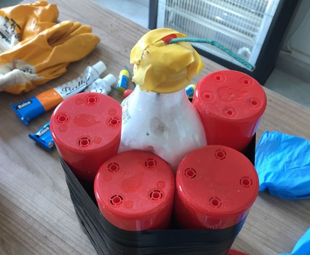 Okmeydanında 3 Adet El Yapımı Bomba Ele Geçirildi