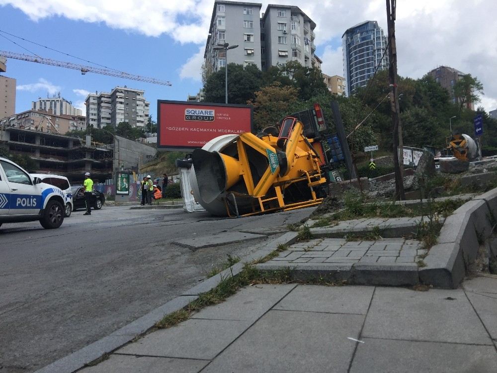 İstanbulda Beton Mikseri Dehşeti Kamerada