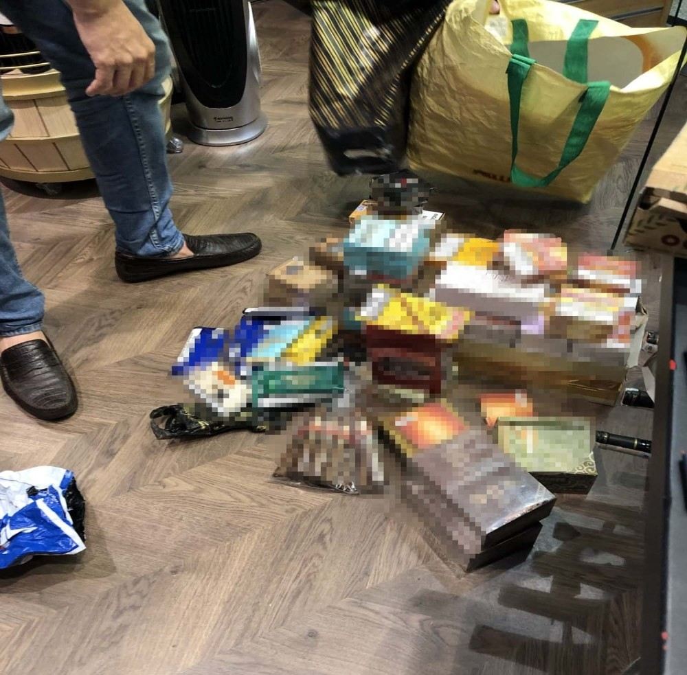 İstanbulda Sigara Ve Nargile Tütününün De Aralarında Olduğu Binlerce Kaçak Ürün Ele Geçirildi