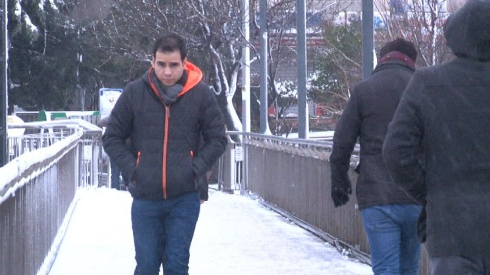 İstanbullular Bembeyaz Bir Sabaha Uyandılar