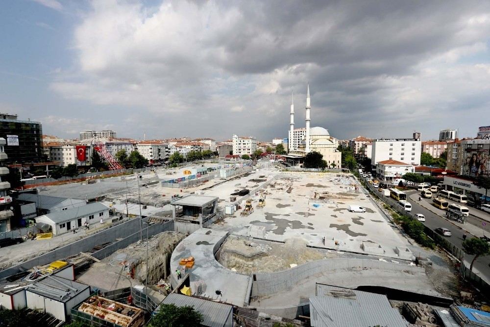 İstanbulun En Modern Ve Büyük Meydanlarından Biri Bağcılarda Yapılıyor