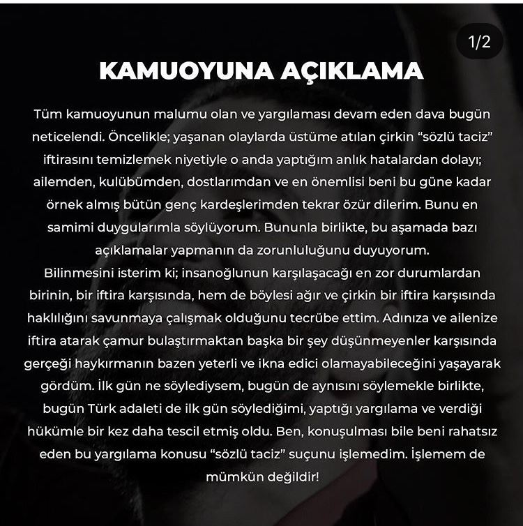 Karar Sonrası Arda Turandan İlk Açıklama